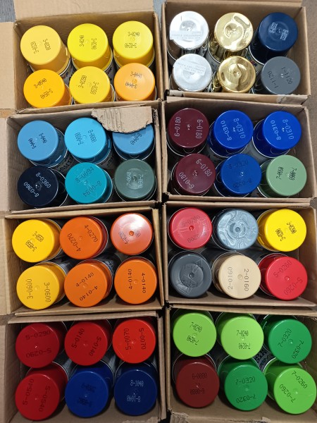 Trashcans 400ml Farbmix