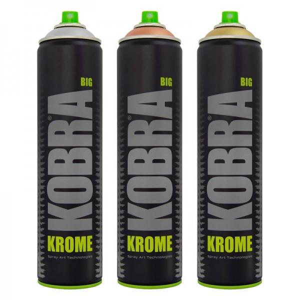 Kobra Paint Krome 600ml in 3 Farben